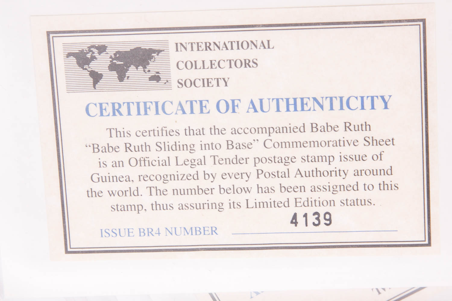 Collection of Baseball Commemorative Stamps