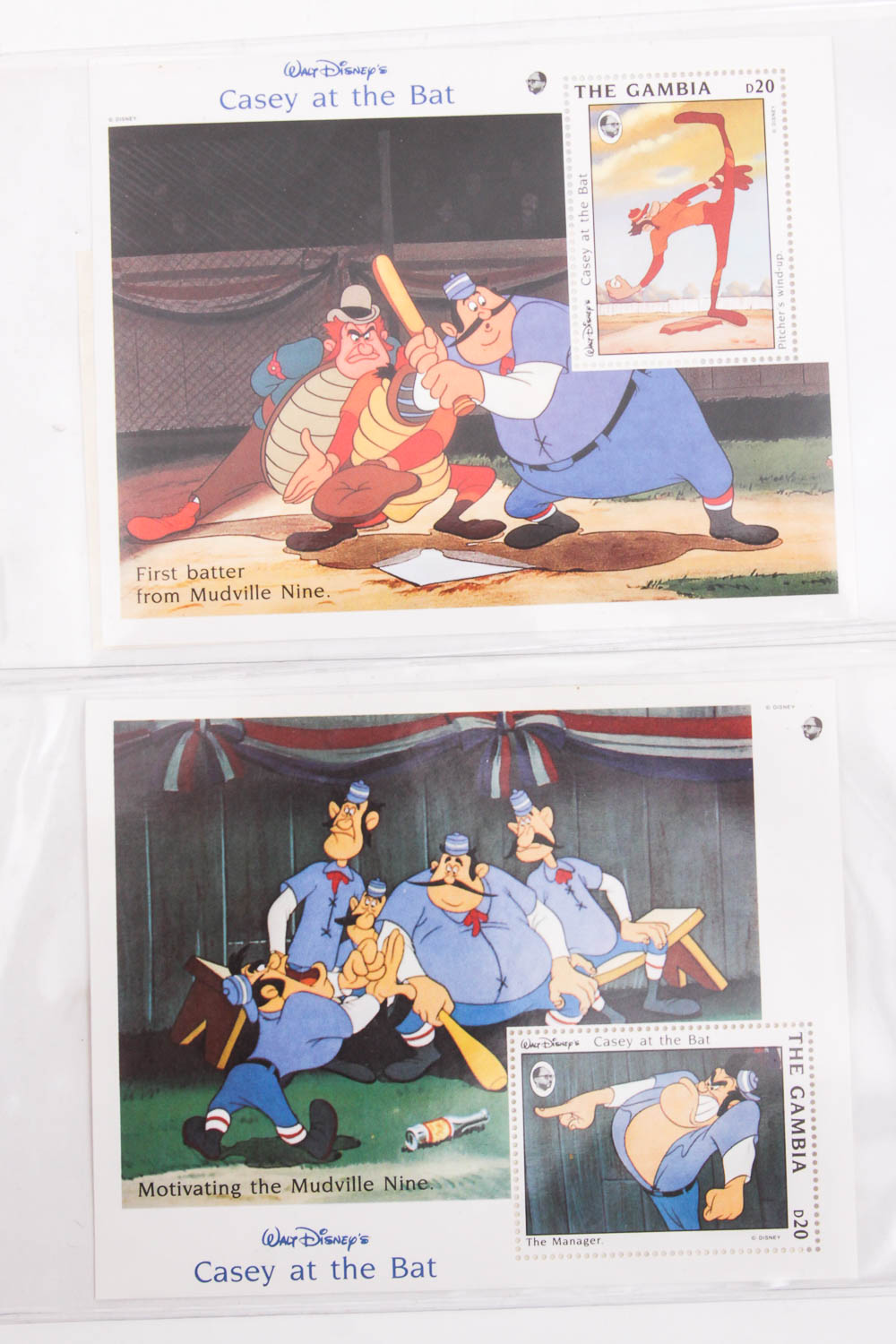 Collection of Baseball Commemorative Stamps