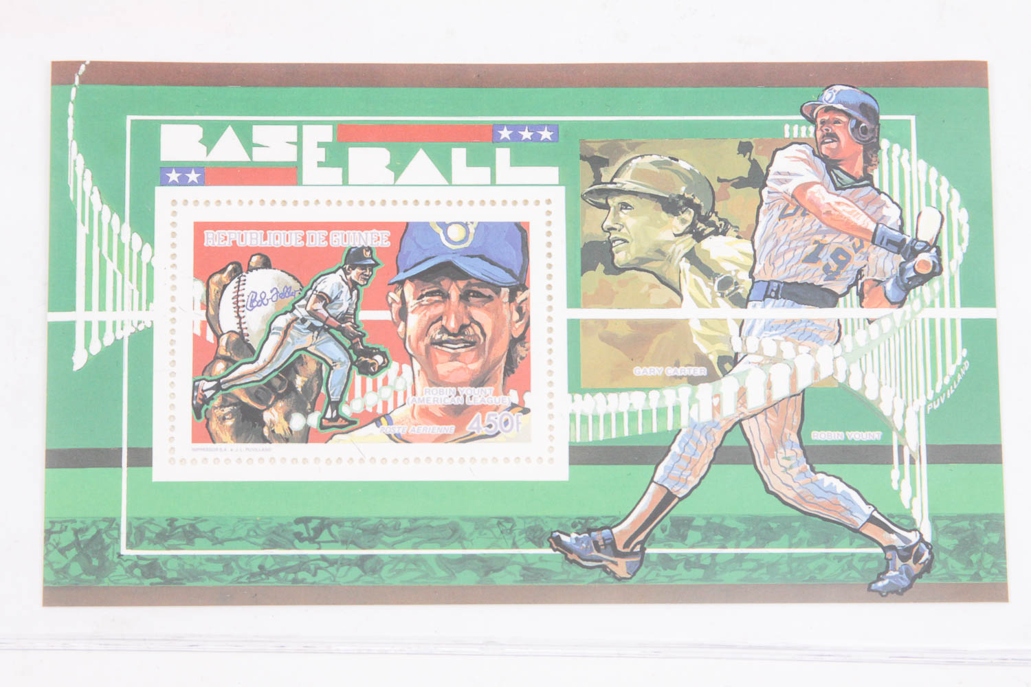 Collection of Baseball Commemorative Stamps