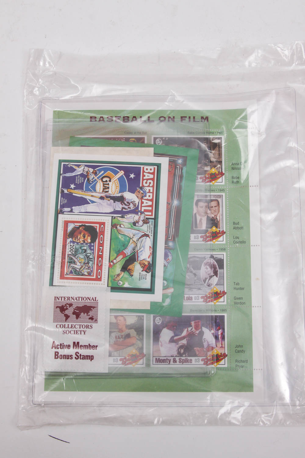 Collection of Baseball Commemorative Stamps
