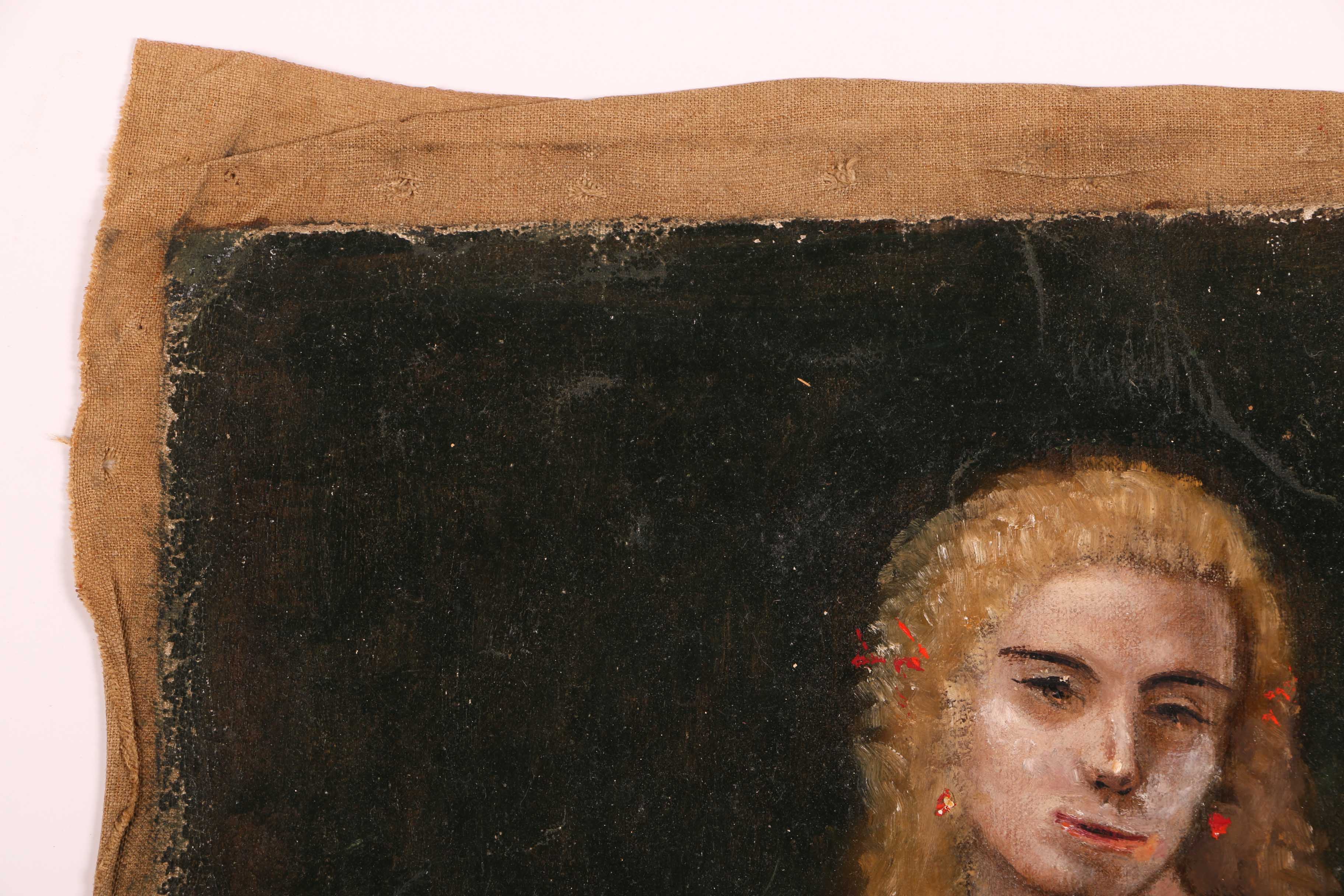 Albert Pels Original Oil Painting on Unstretched Canvas of Female Nude