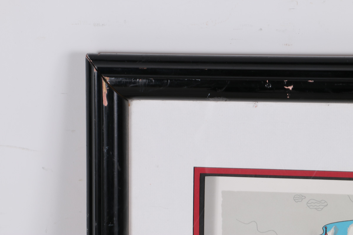 Charles Fazzino 3-D Print "Mickey's World Tour"