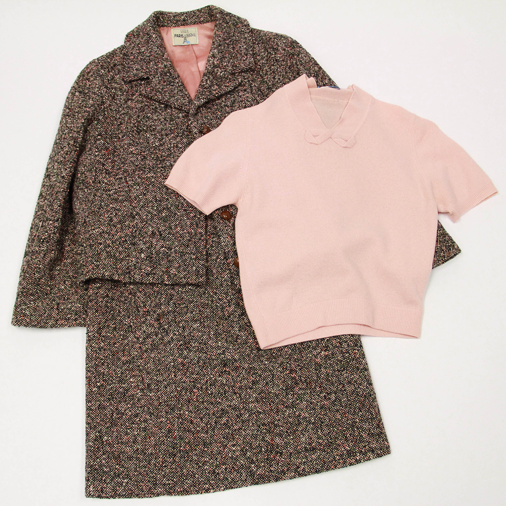 Five Woman's Suits including Stevens Forstmann Fabric