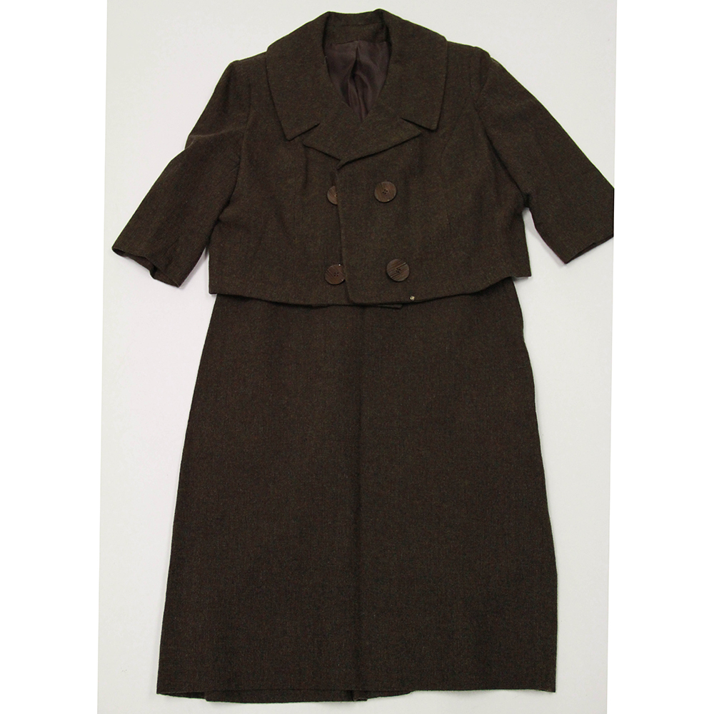 Five Woman's Suits including Stevens Forstmann Fabric