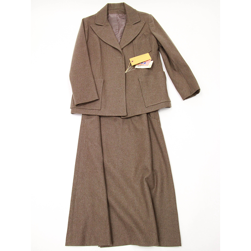 Five Woman's Suits including Stevens Forstmann Fabric