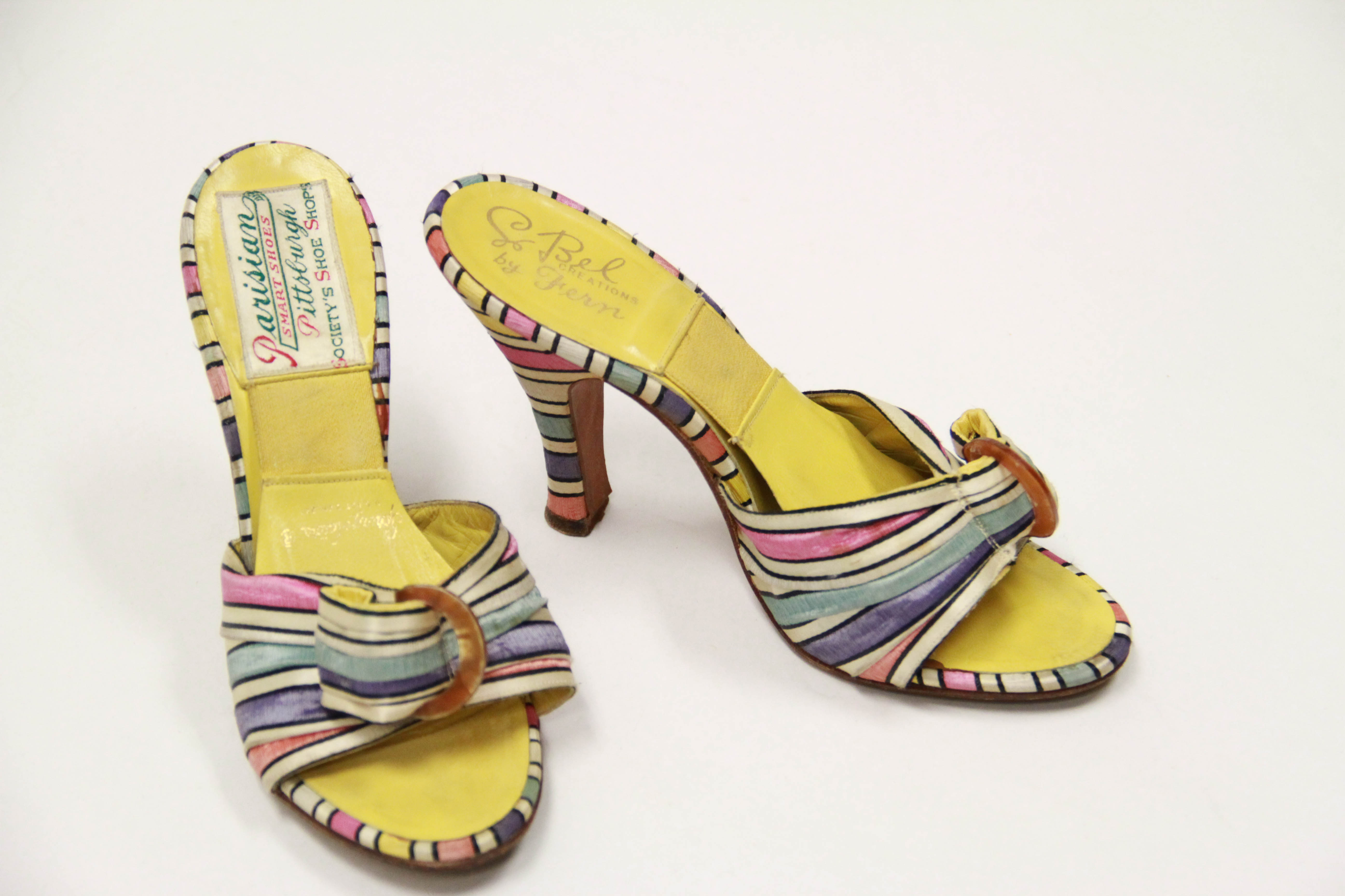 Vintage 1960's  - 1980's Shoes Including Herbert Levine, Rinaldi, Jacques Levine & Gigi Lsst