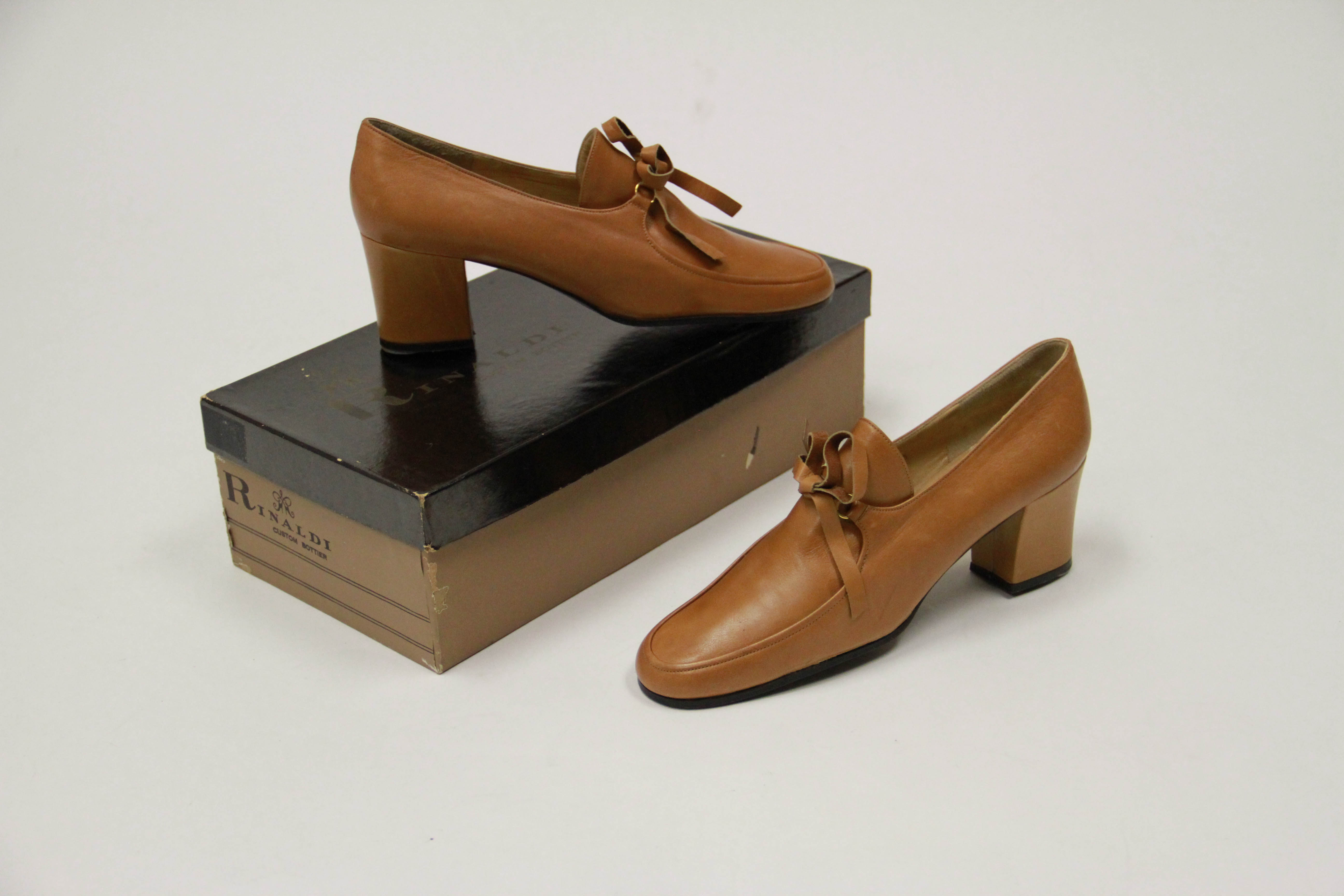 Vintage 1960's  - 1980's Shoes Including Herbert Levine, Rinaldi, Jacques Levine & Gigi Lsst