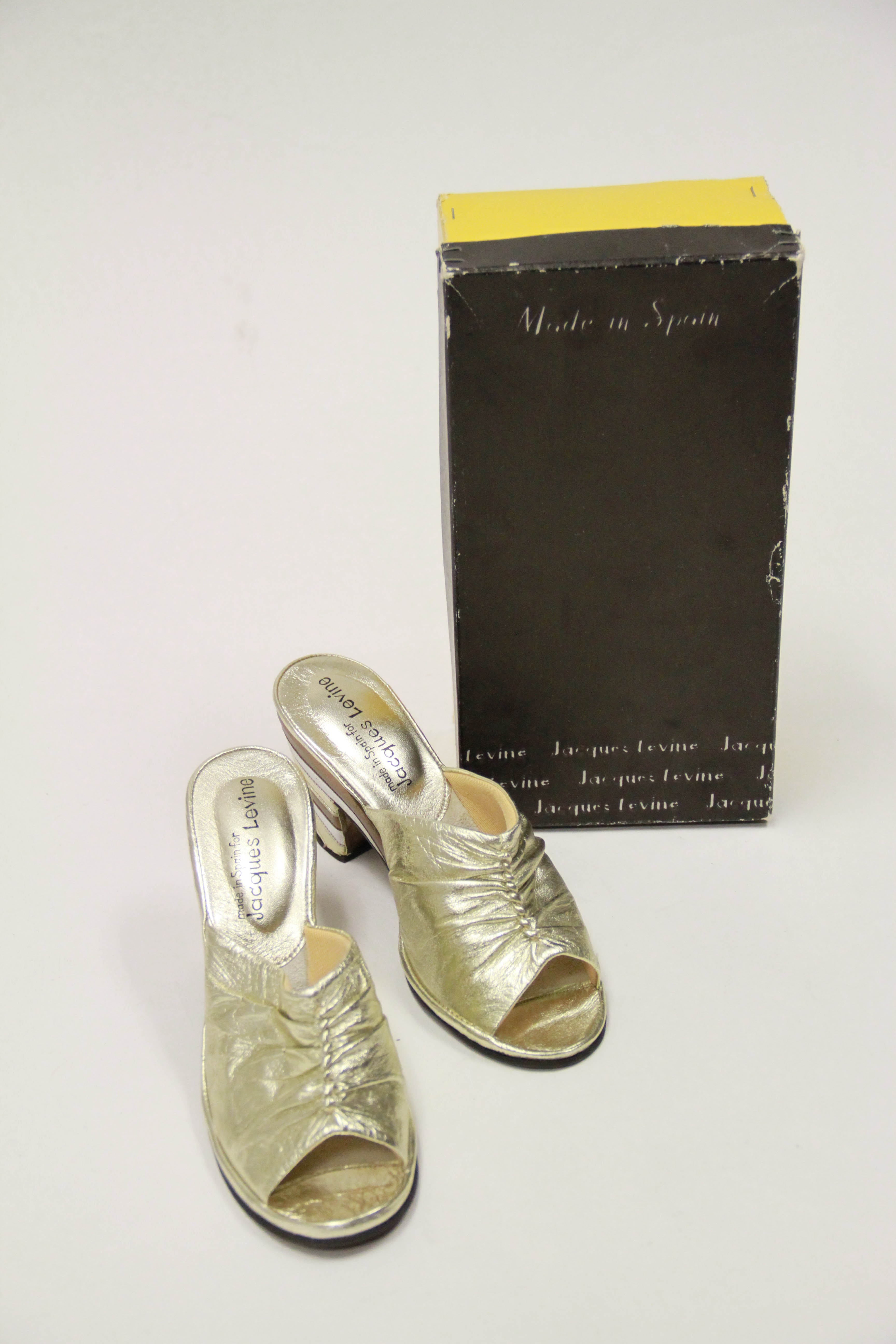 Vintage 1960's  - 1980's Shoes Including Herbert Levine, Rinaldi, Jacques Levine & Gigi Lsst