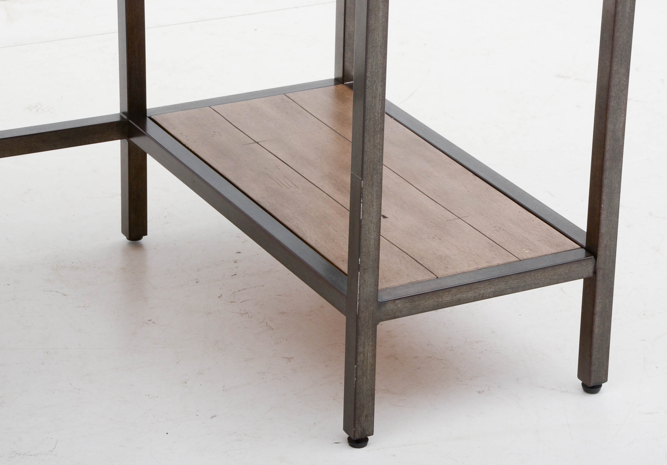 Ballard Designs "Durham" Aged Steel Writing Table