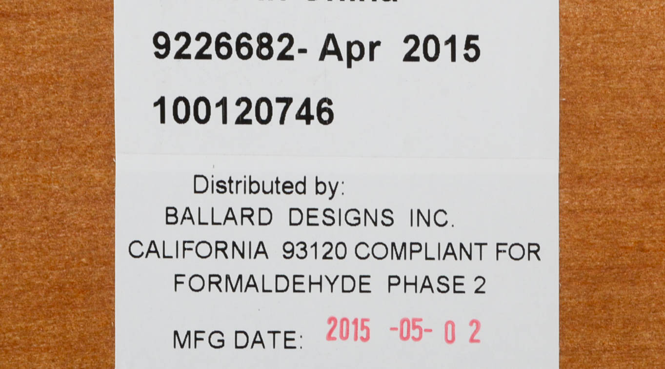 Ballard Designs "Durham" Aged Steel Writing Table