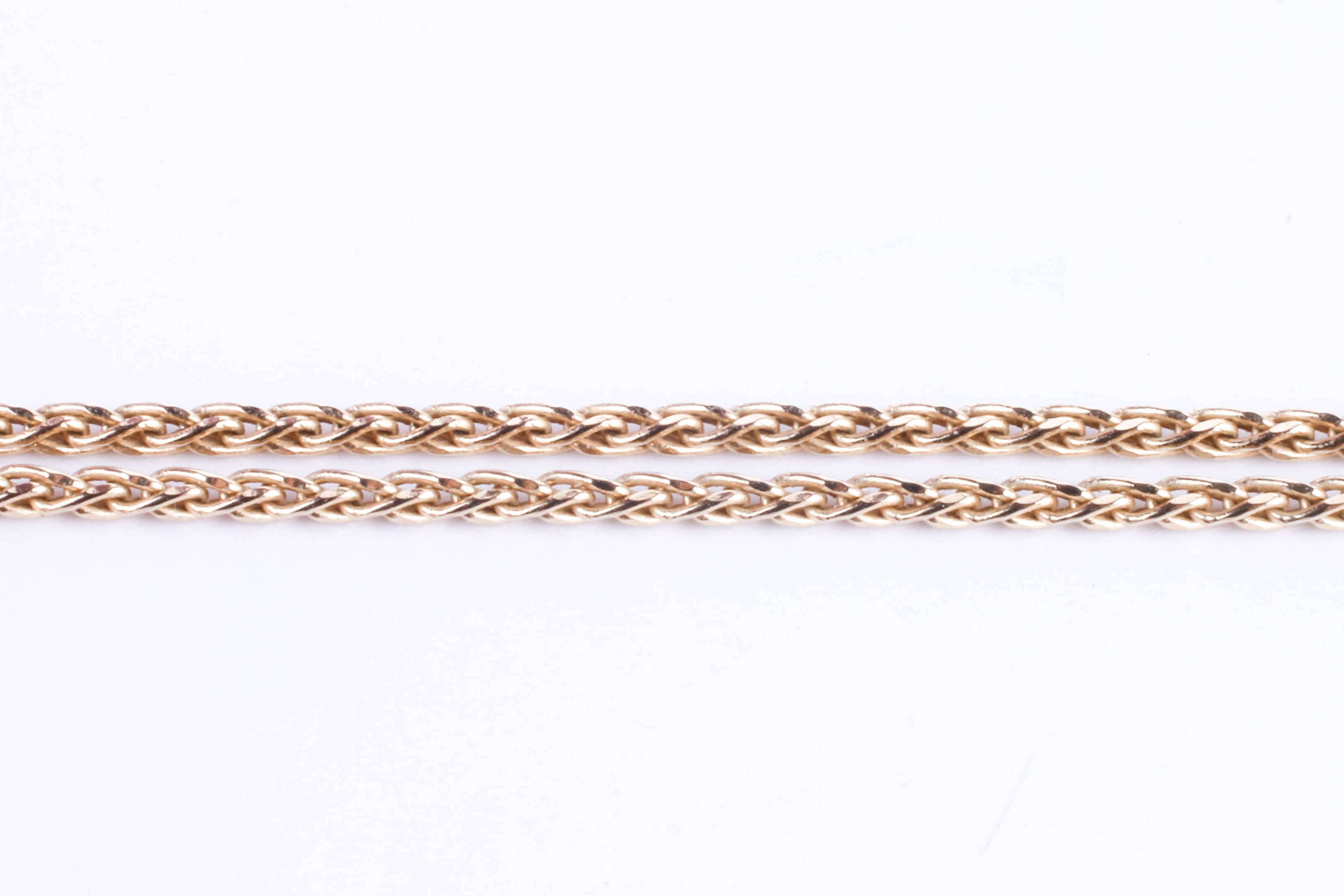 14K Gold Necklace Chain and James Avery "Descending Dove" Gold Cross Pendant