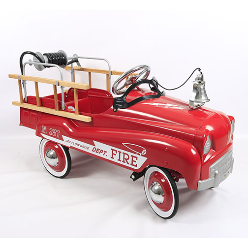 Fire Engine Pedal Car EBTH