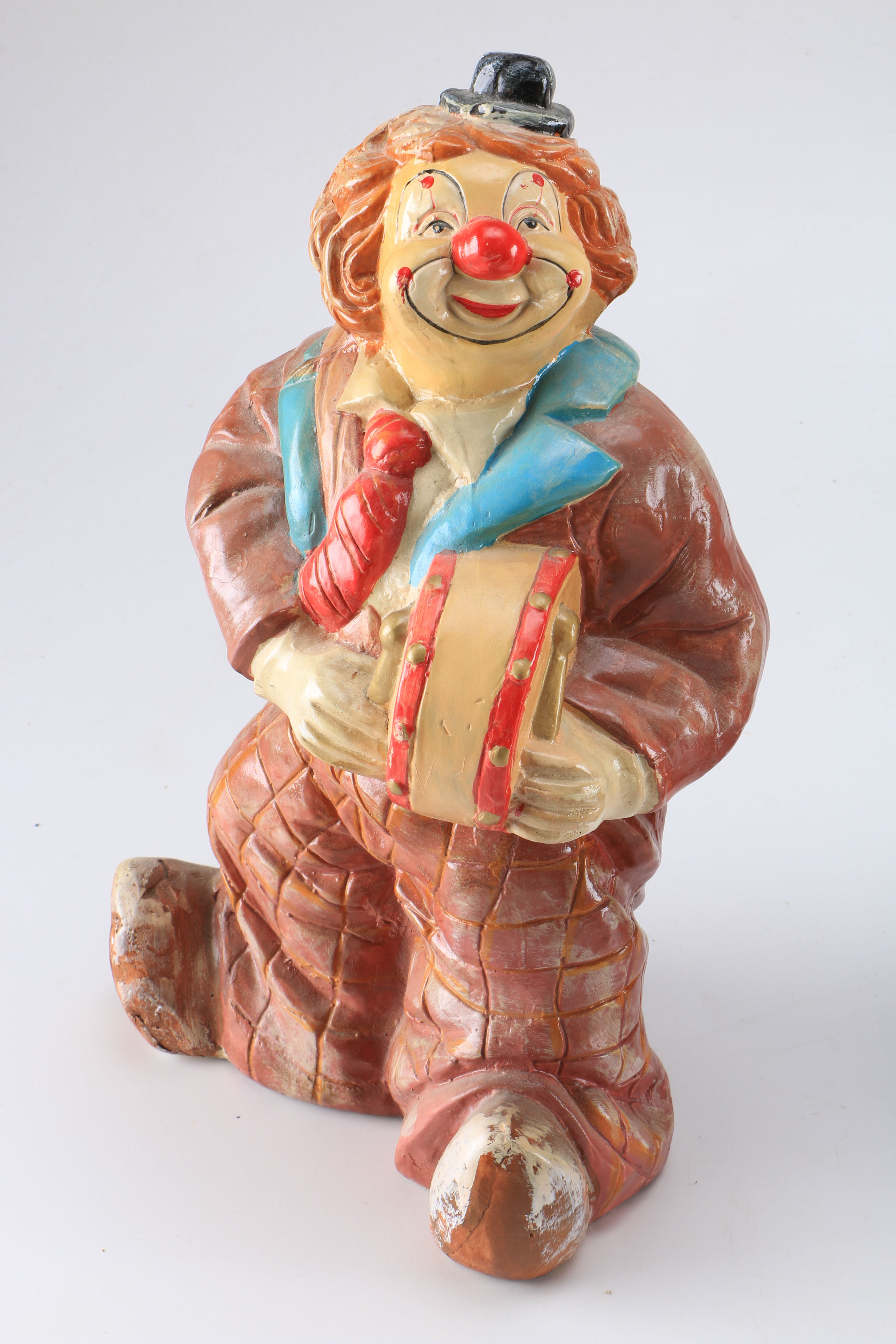 Group of Clown Musician Figurines