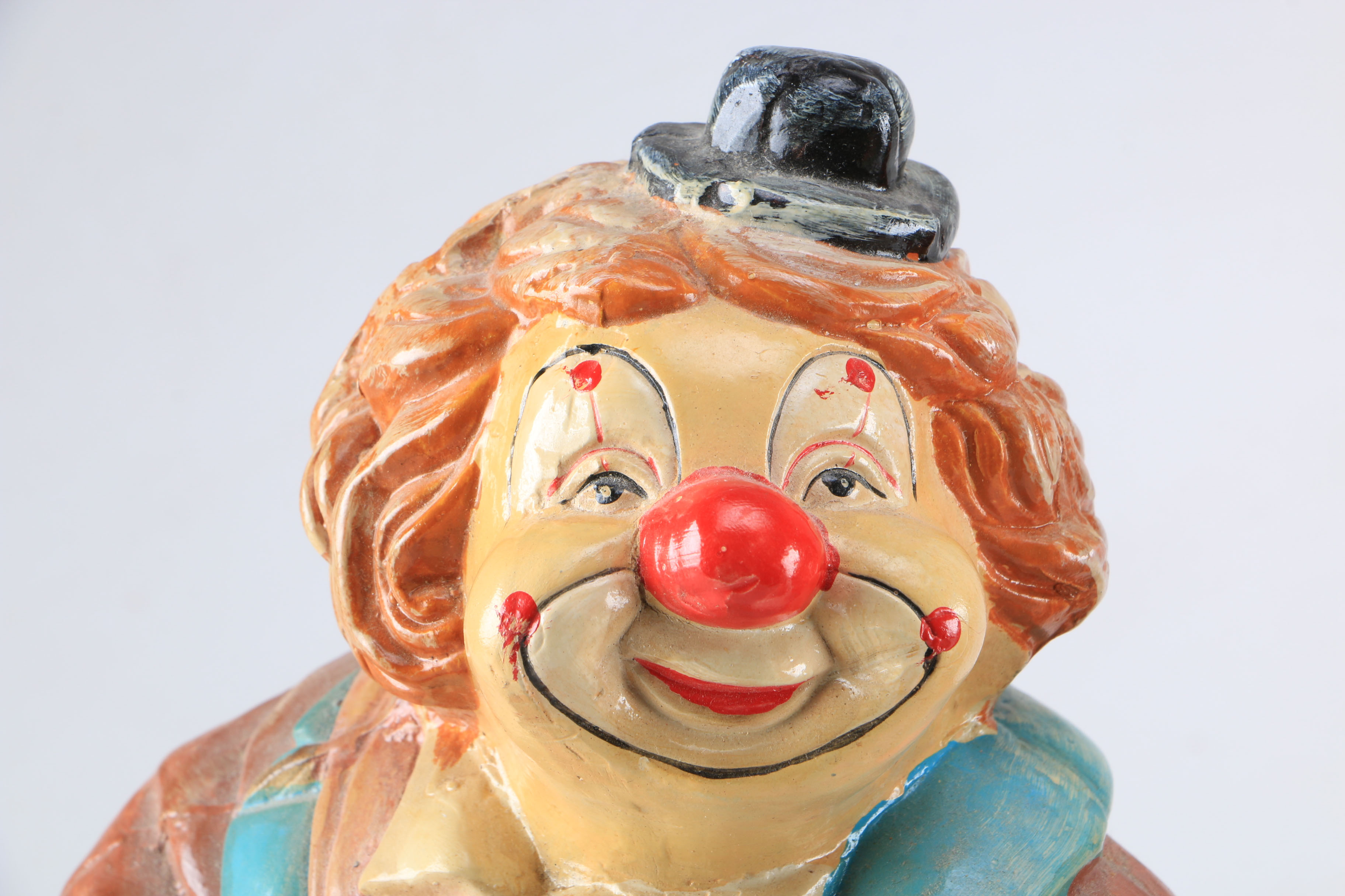 Group of Clown Musician Figurines