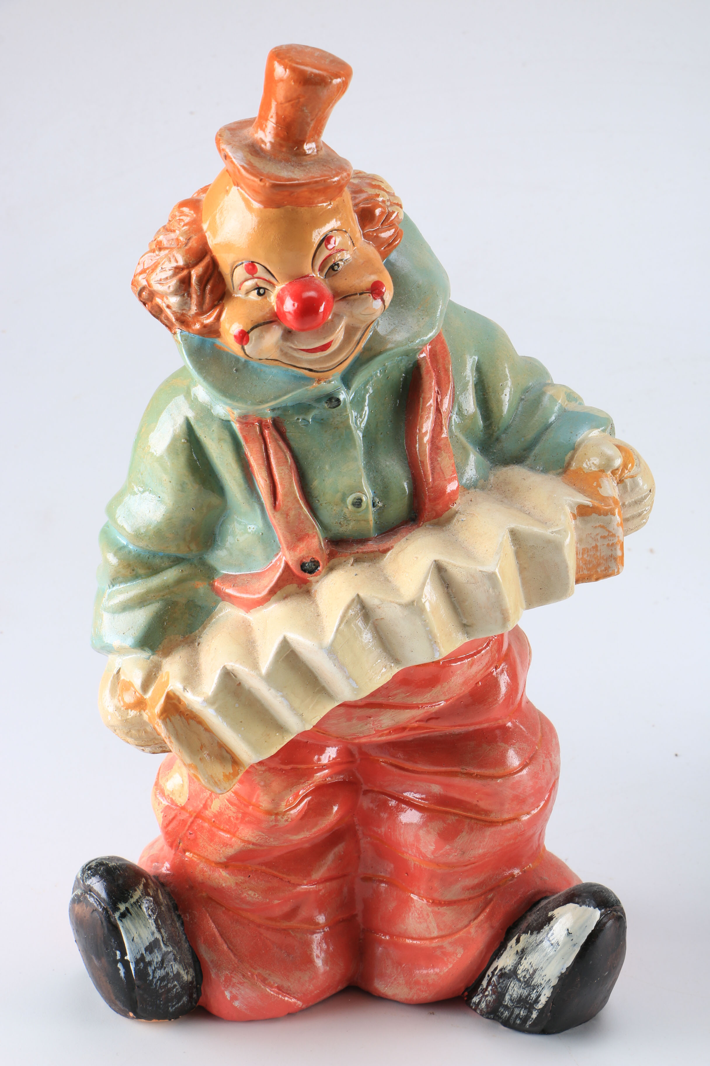 Group of Clown Musician Figurines