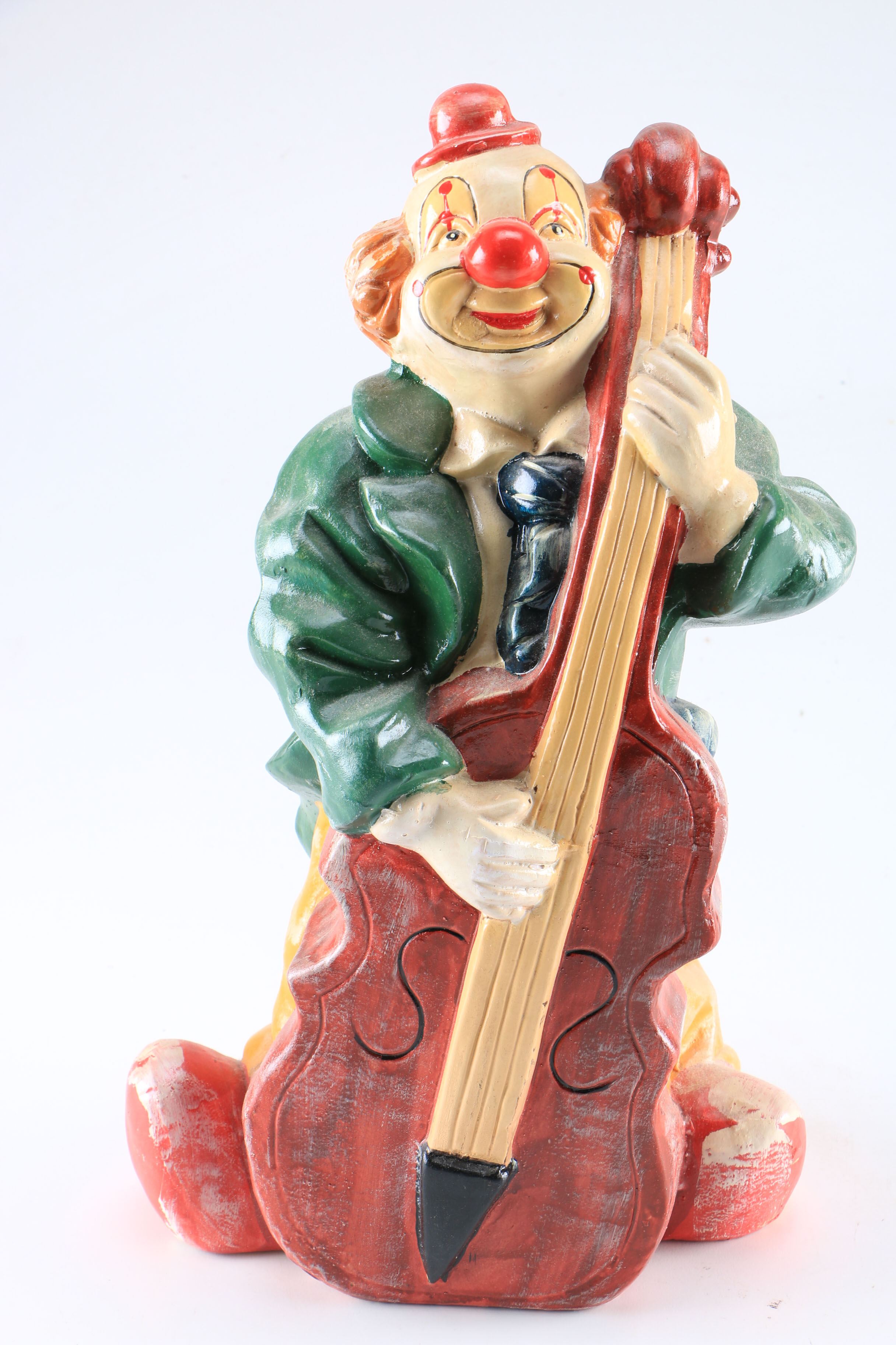 Group of Clown Musician Figurines