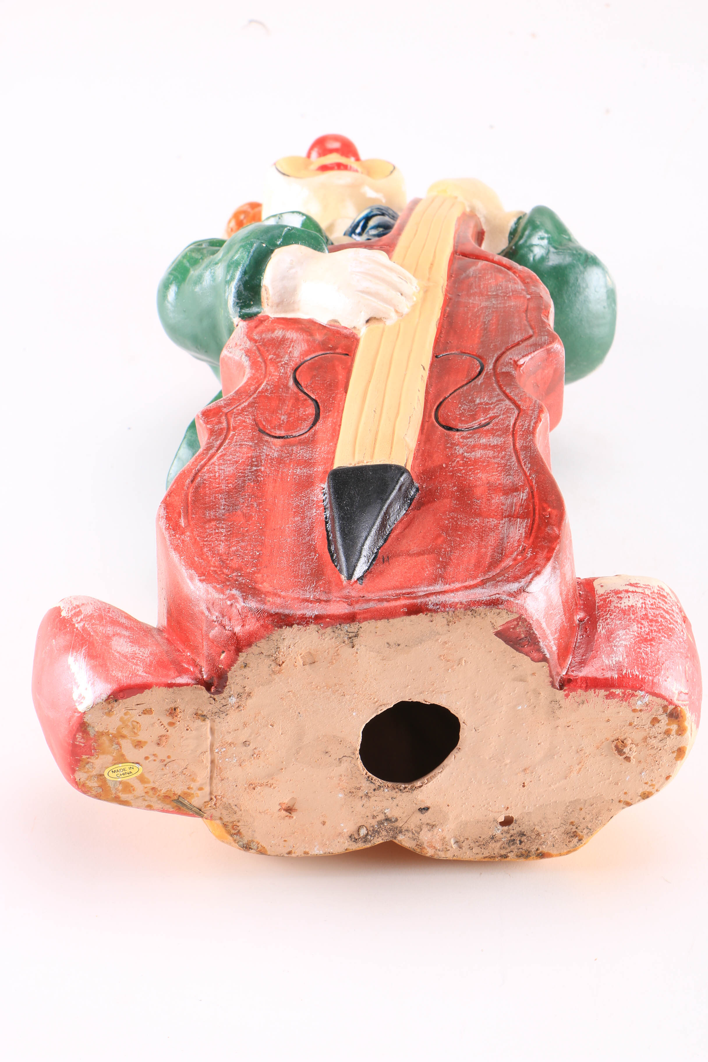 Group of Clown Musician Figurines