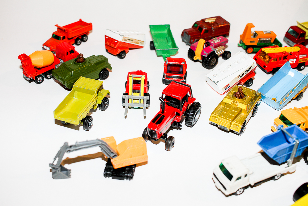 Collection of Miniature Die-Cast Cars