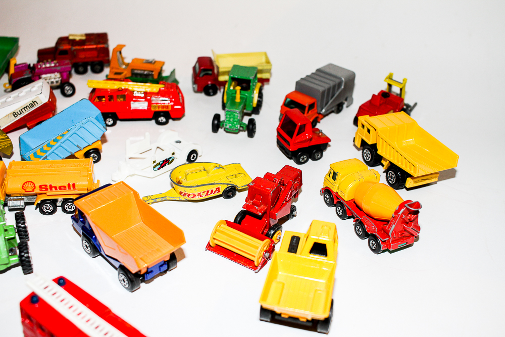 Collection of Miniature Die-Cast Cars