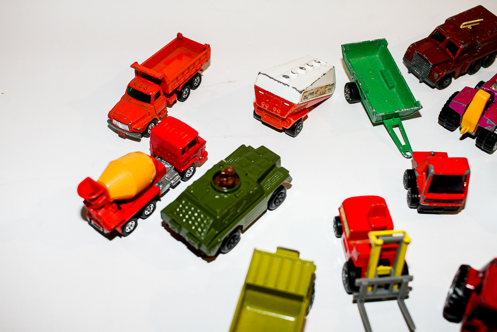 Collection of Miniature Die-Cast Cars