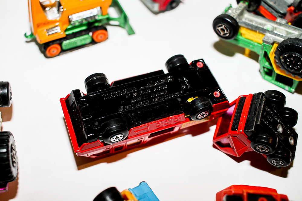 Collection of Miniature Die-Cast Cars