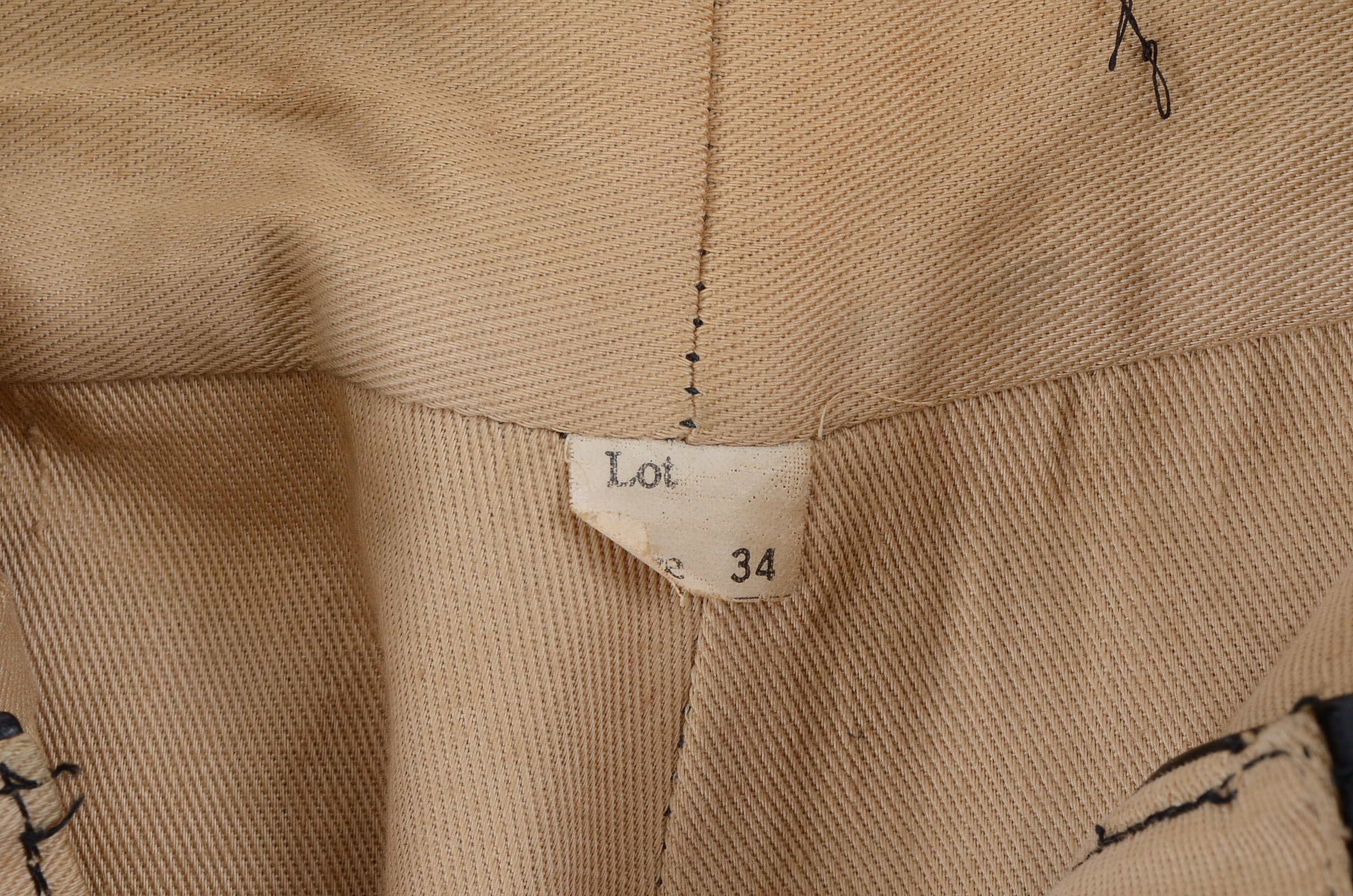 Vintage Leather Motorcycle Riding Pants