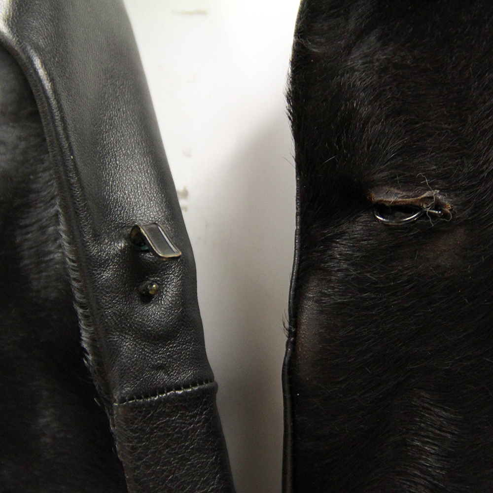 Vintage Herbst Koln Clalf  Skin Coat