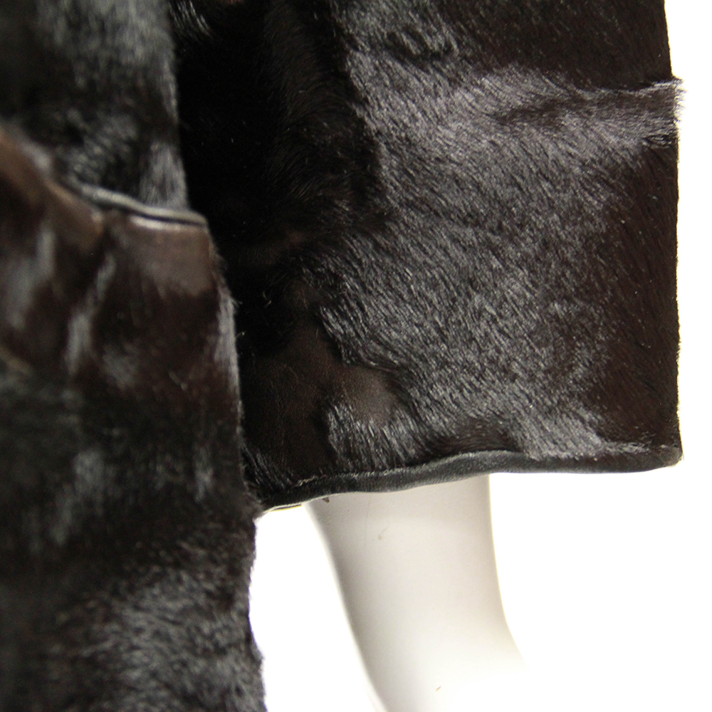 Vintage Herbst Koln Clalf  Skin Coat