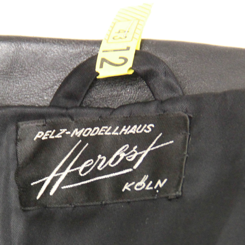 Vintage Herbst Koln Clalf  Skin Coat