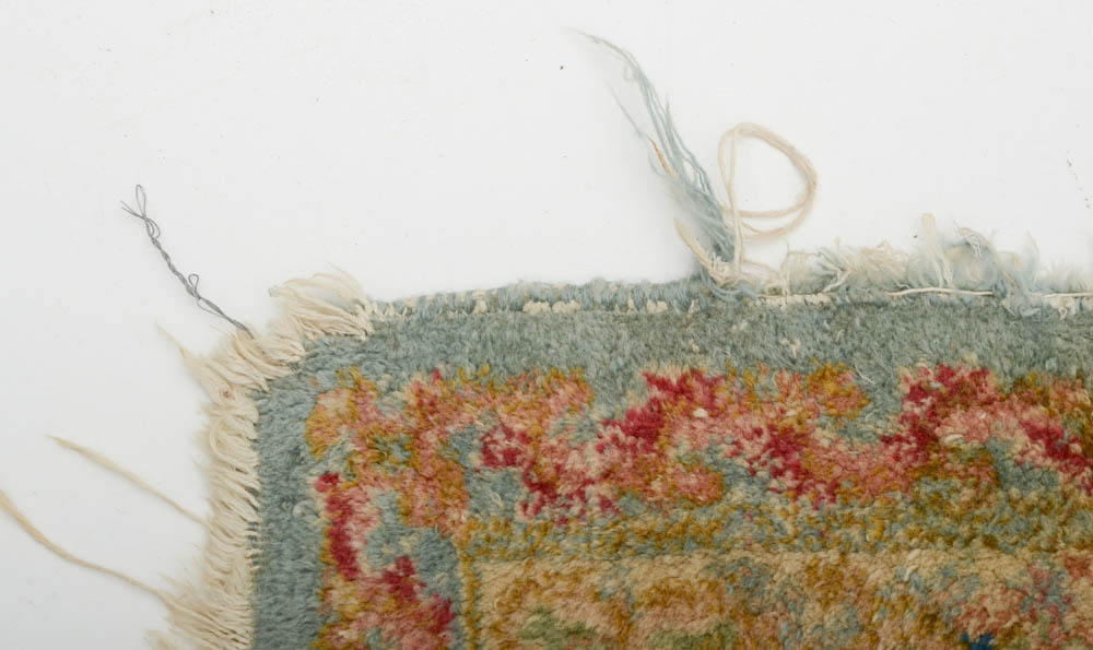 Persian Kerman Hand Woven Wool Area Rug