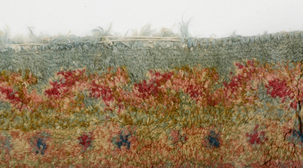 Persian Kerman Hand Woven Wool Area Rug