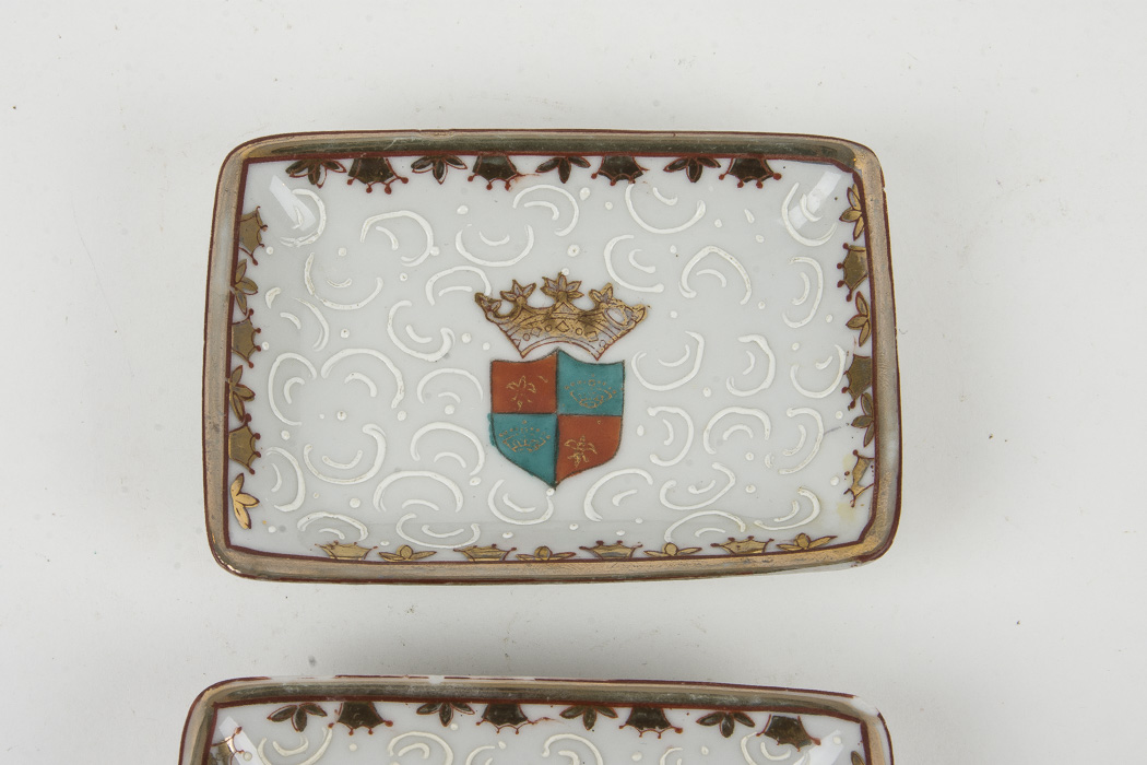Vintage Decorative Ash Butler and Trays