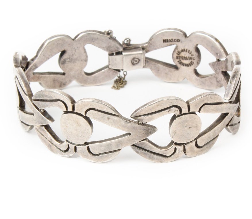 Vintage Sterling Silver Taxco Bracelet