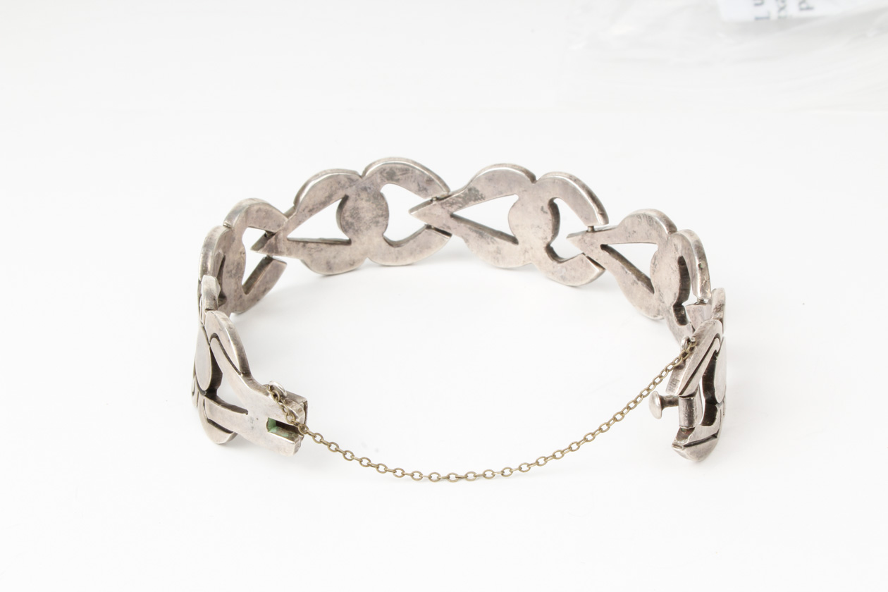 Vintage Sterling Silver Taxco Bracelet