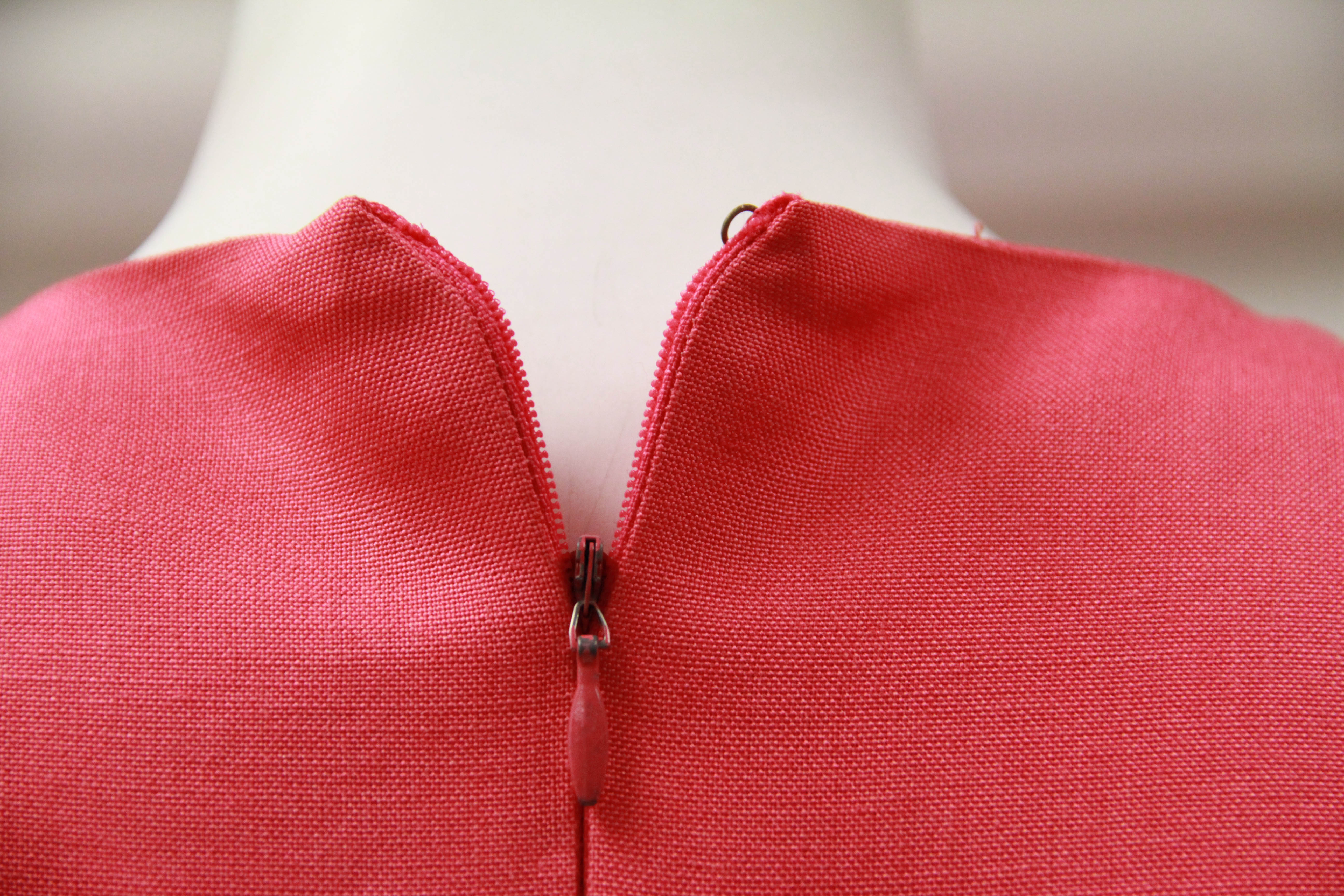 1980's Pierre Balmain Pink Skirt Suit