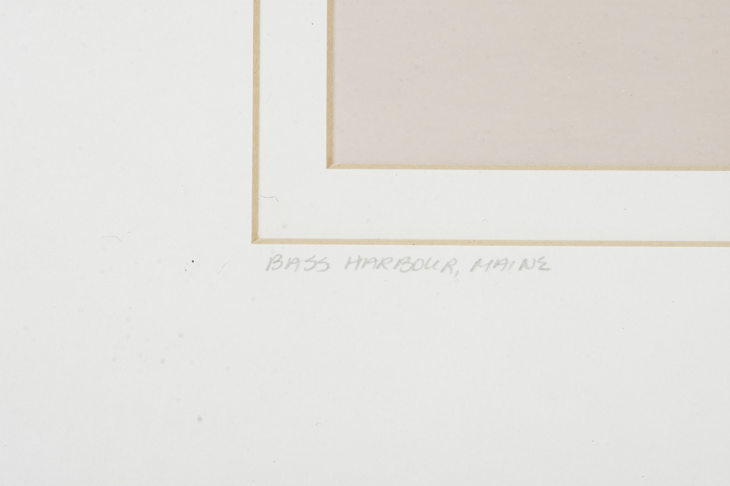 Terrell S. Lester Photograph Print "Bass Harbour, Maine"