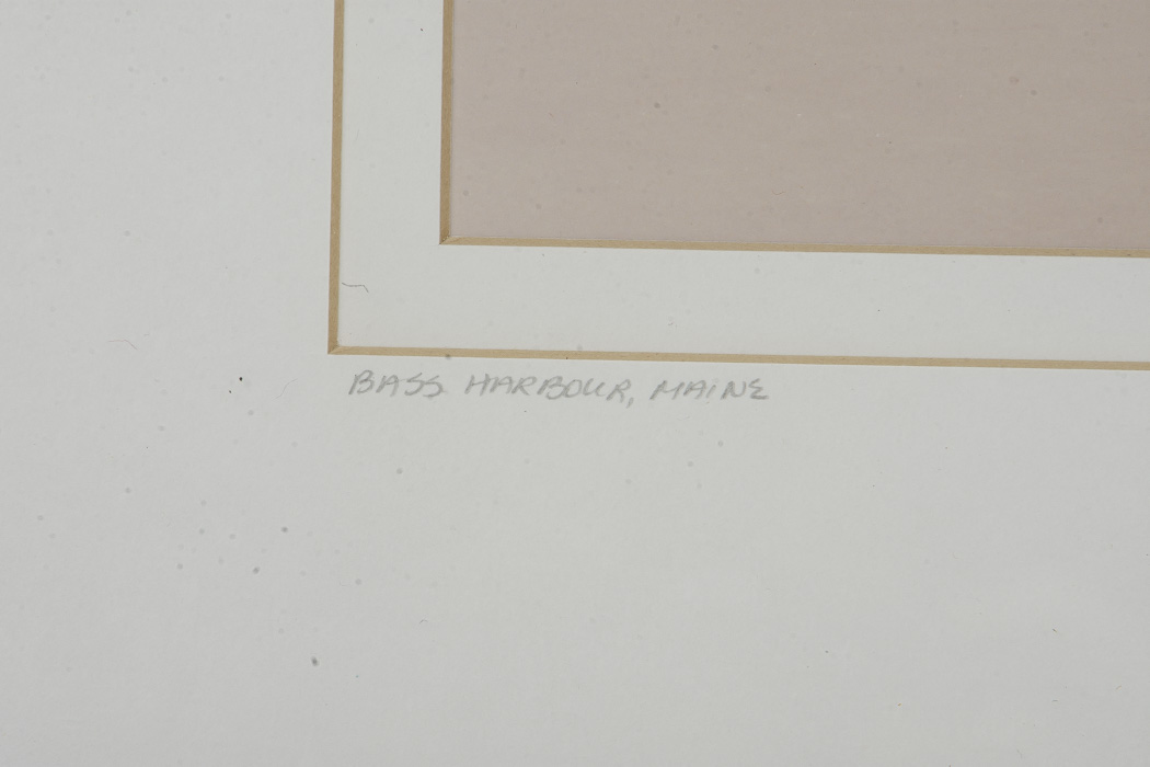 Terrell S. Lester Photograph Print "Bass Harbour, Maine"