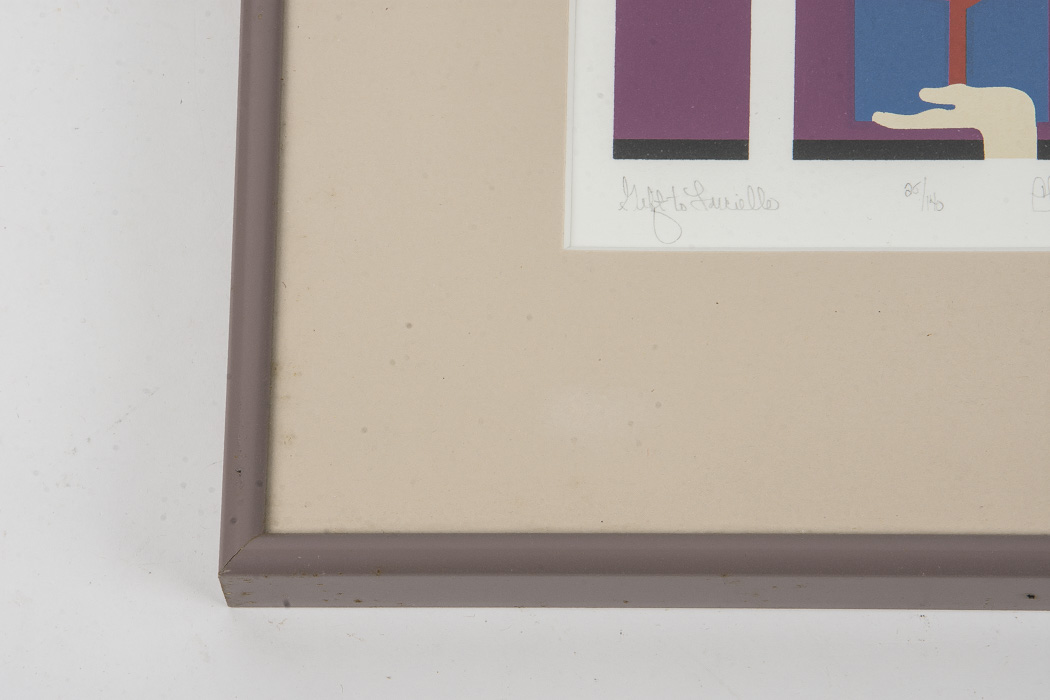 Christina Parrett Serigraph "Gift to Lucielle"