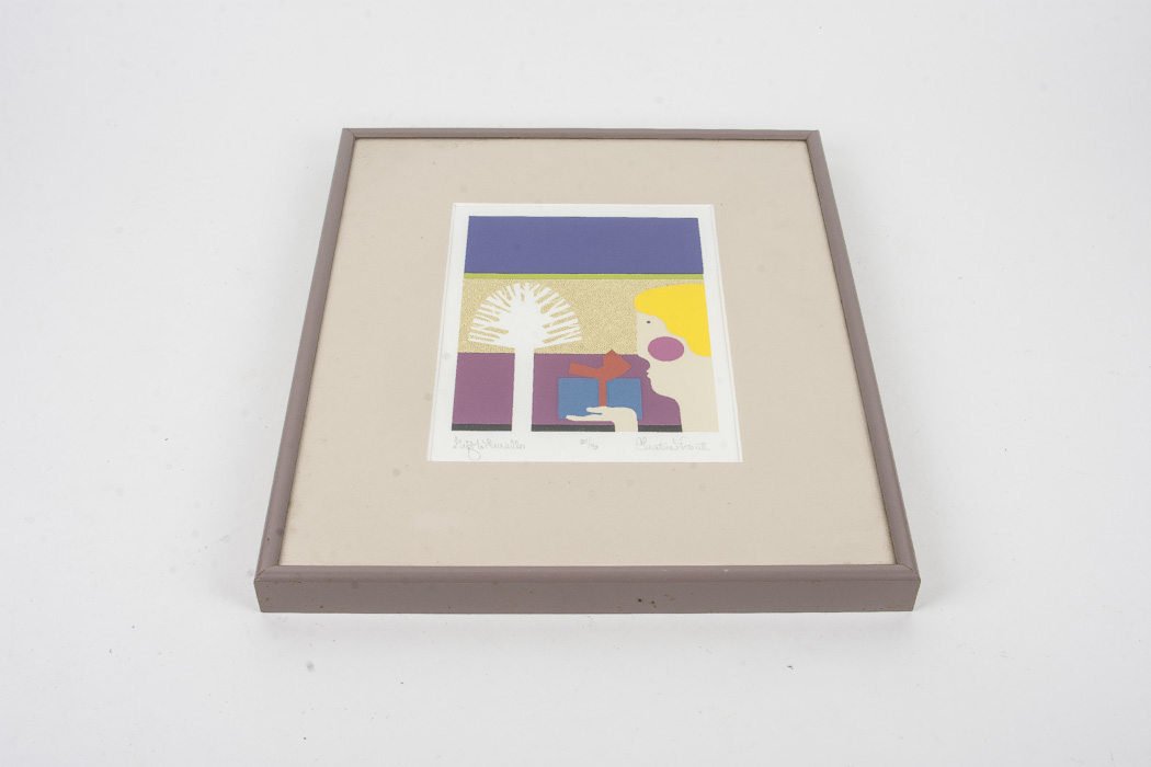 Christina Parrett Serigraph "Gift to Lucielle"