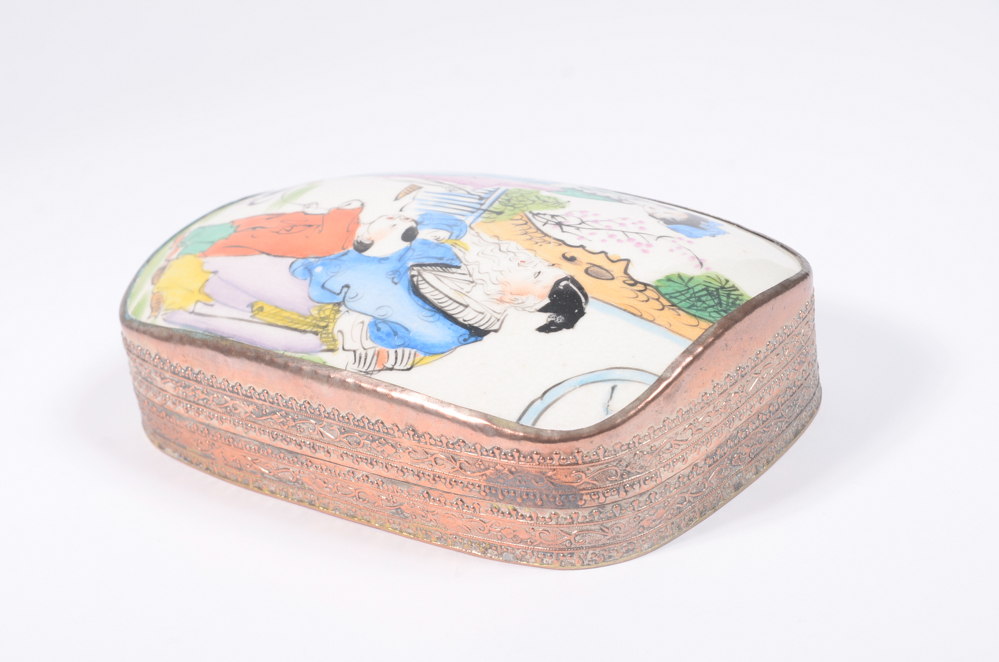 Chinese Porcelain Shard Pieces in Frames