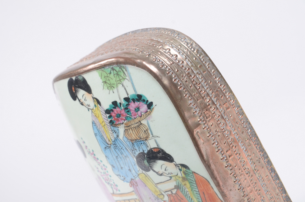 Chinese Porcelain Shard Pieces in Frames