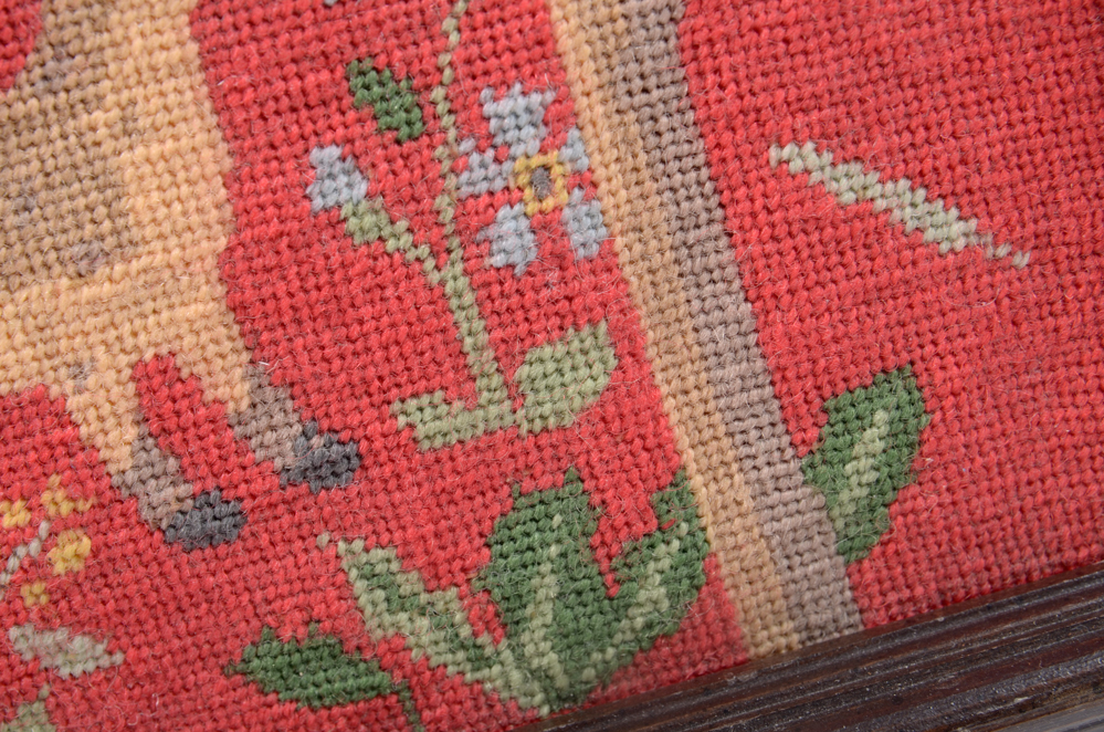 Vintage Needlepoint Box