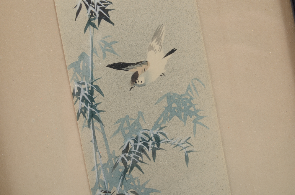 Early 20th Century East Asian Paintings of Birds
