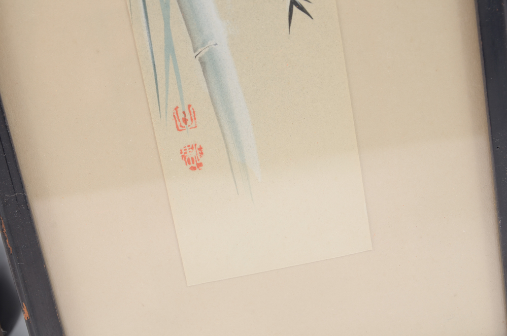 Early 20th Century East Asian Paintings of Birds