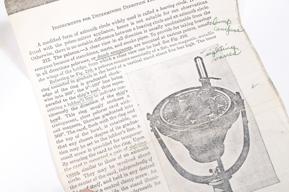 Kerr Co. Brass Pelorus