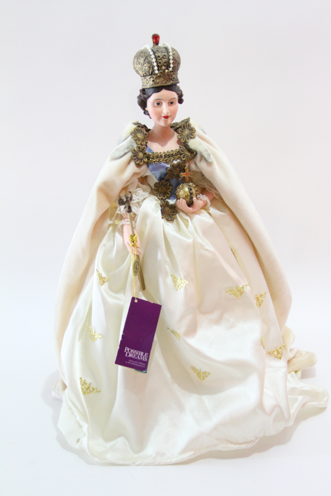 Porcelain Dolls Including "Nefertiti" by Kathleen Hill