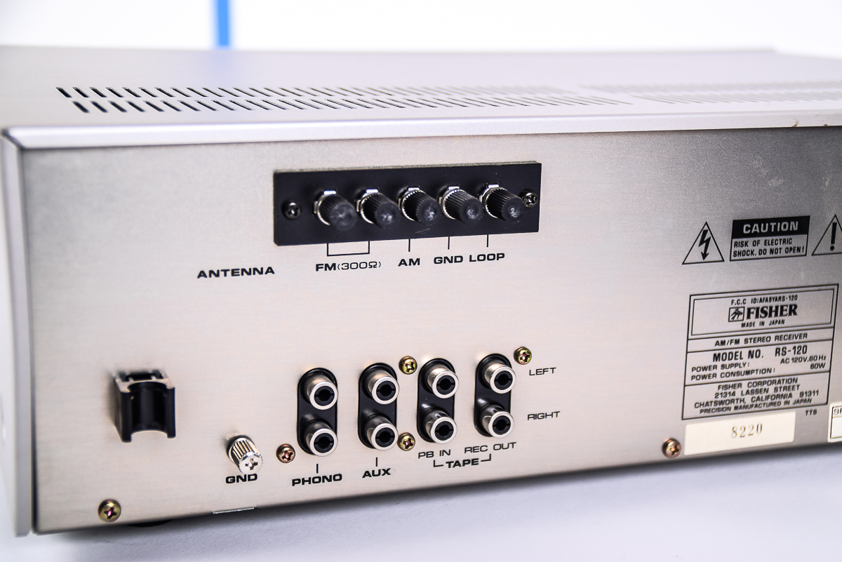 Vintage Fisher Receiver and Realistic Speakers