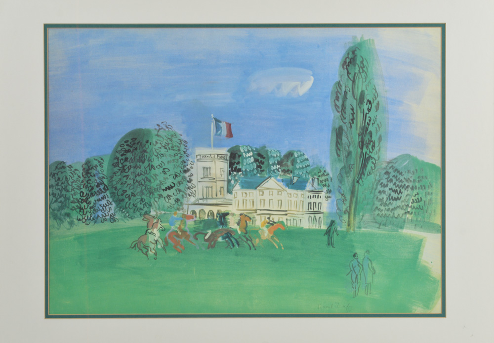 After Raoul Dufy Offset Lithograph "Polo"