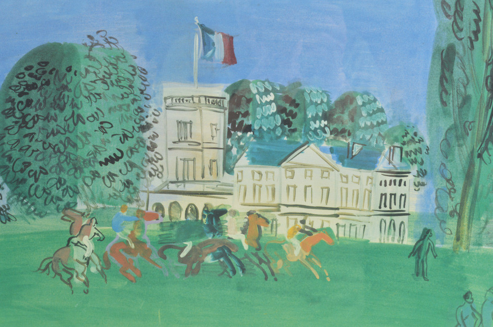 After Raoul Dufy Offset Lithograph "Polo"