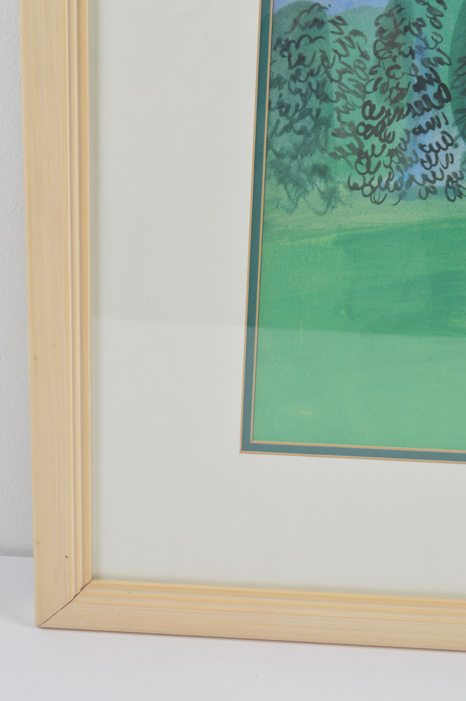 After Raoul Dufy Offset Lithograph "Polo"